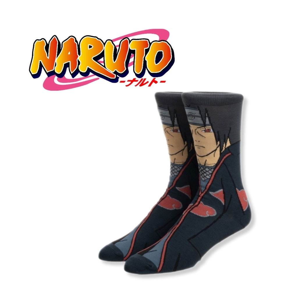 Men's BIOWORLD Naruto Itachi Uchiha Crew Socks
